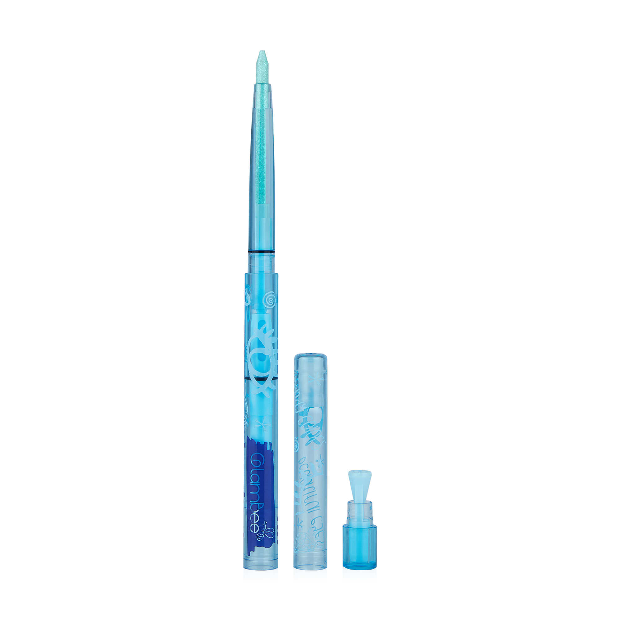Стійкий гелевий олівець для очей GlamBee Color Shock 08, 0.4 г